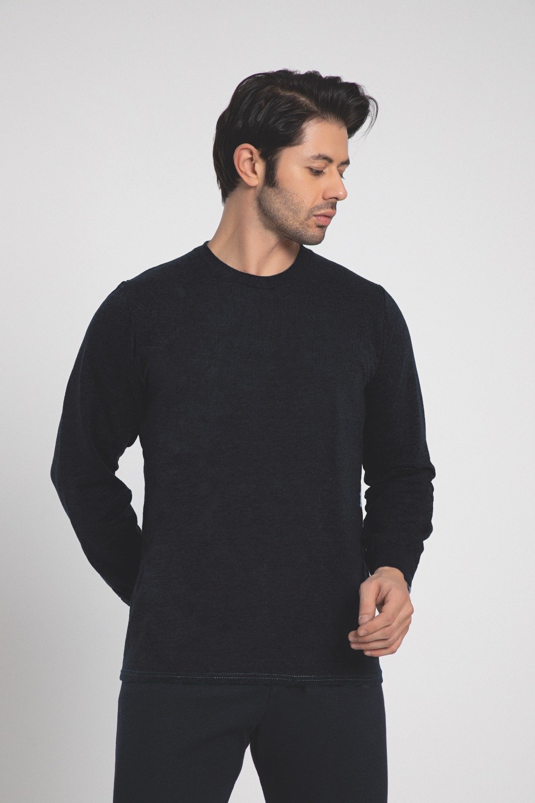 Bluze Barbat Corp Pamuklu Bleumarin Engros