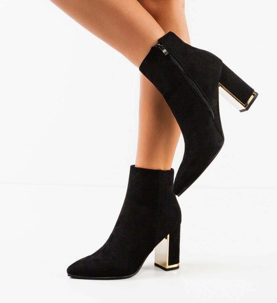 Botine dama Engros, model Avant, negre
