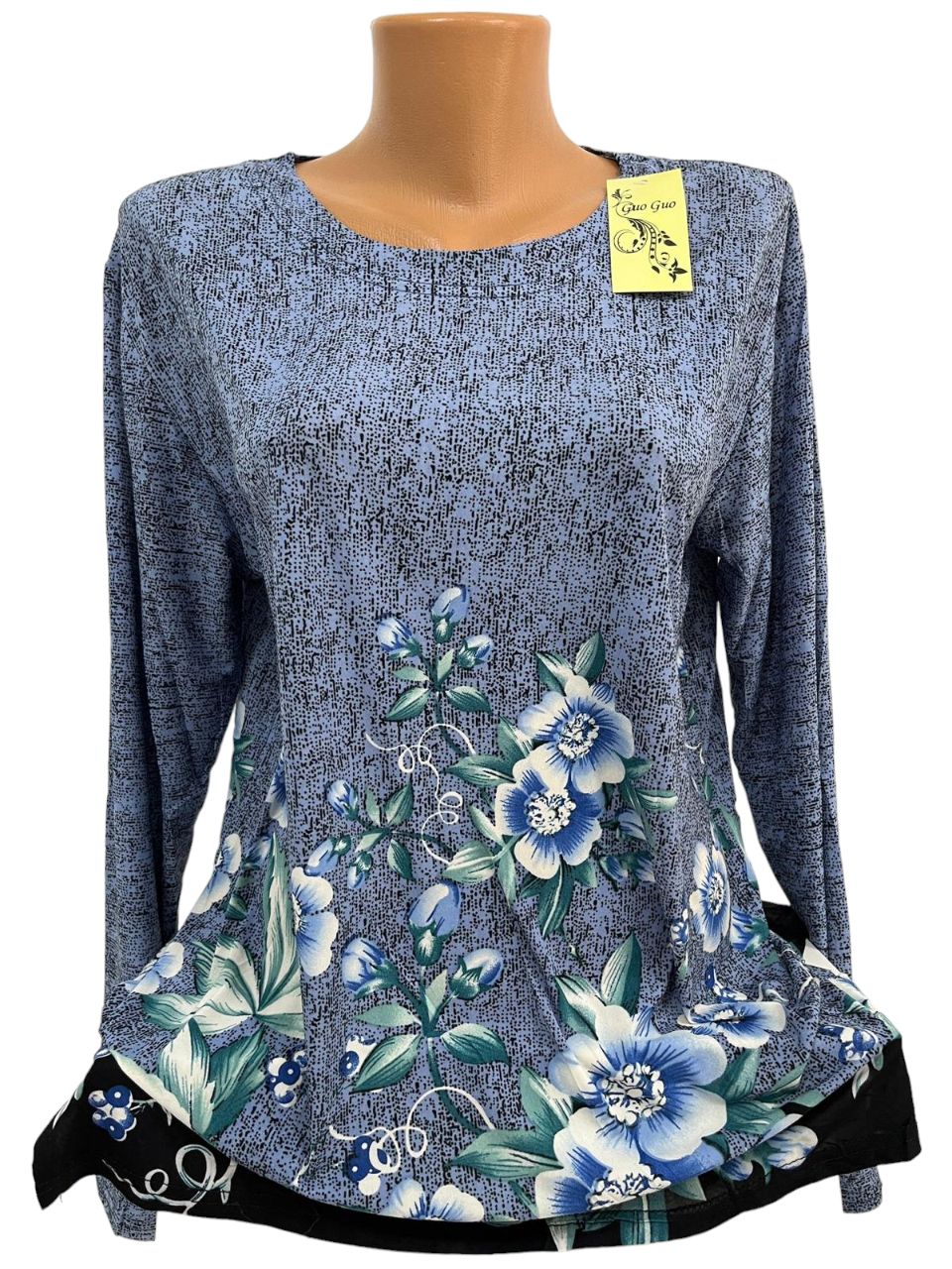 Bluza batal Engros pentru femei, cu imprimeu