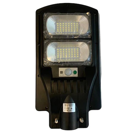 Lampa solara pentru iluminat stradal Horoz, Grand-100, 984 lm, 100W, 6400K, IP65, cu telecomanda si senzor de miscare / EXT 074-009-0100 Engros