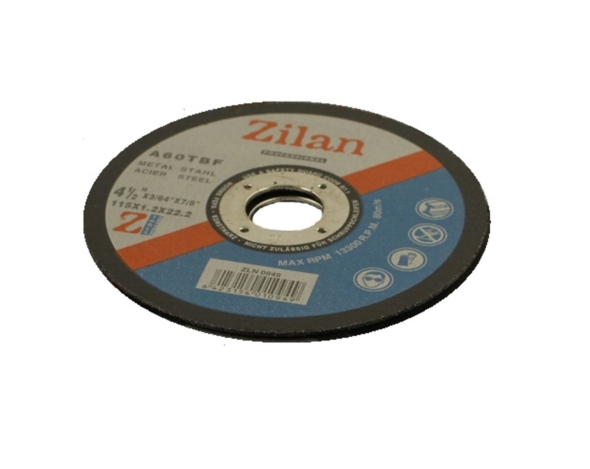 Disc debitat metal 115x1,2x22,2 mm / ZLN 0949 Engros