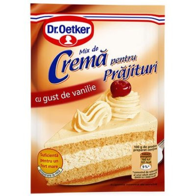Crema prajituri de vanilie Dr Oetker 55 g Engros