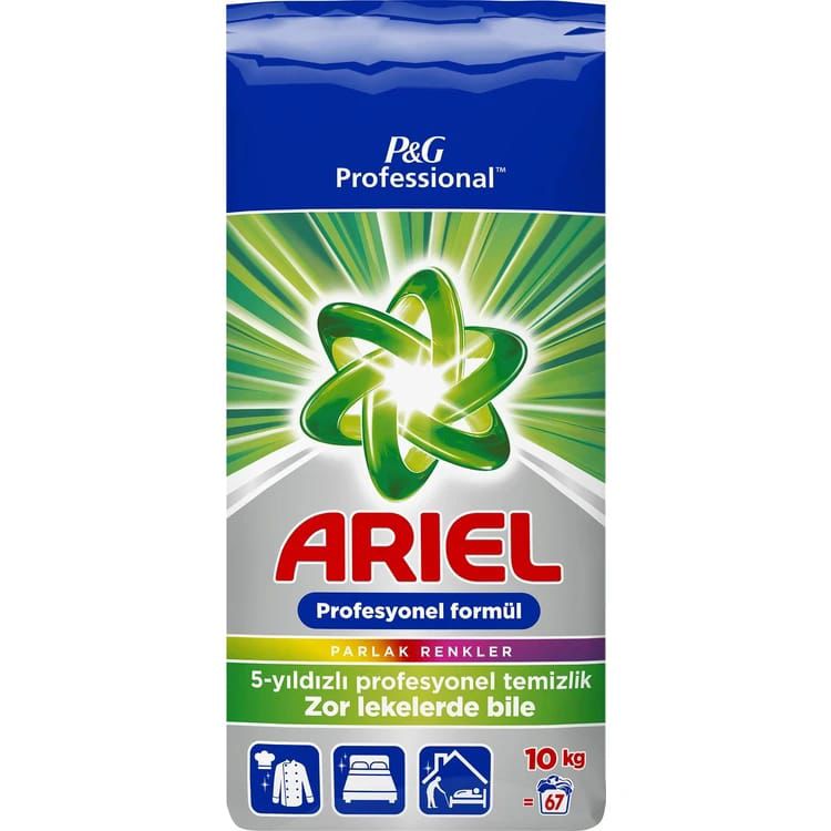 Detergent de rufe pudra Engros, Ariel, 10 Kg