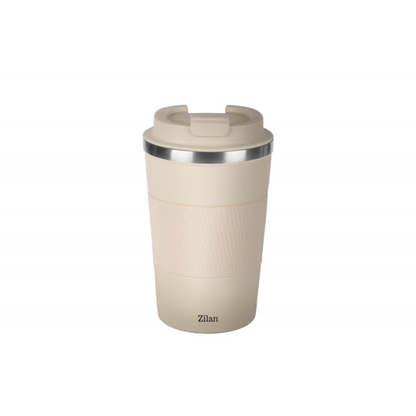 Cana de cafea, termos, interior din inox, capacitate 510ml ZILAN, crem / ZLN 9921 Engros