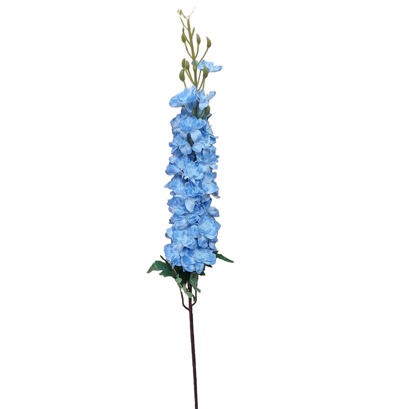 Fir floare artificiala Delphinium engros 120 cm lungime