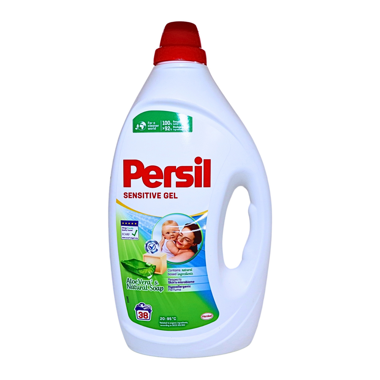 Detergent Persil Sensitive activ gel 38 spalari, 1,71 litri Engros