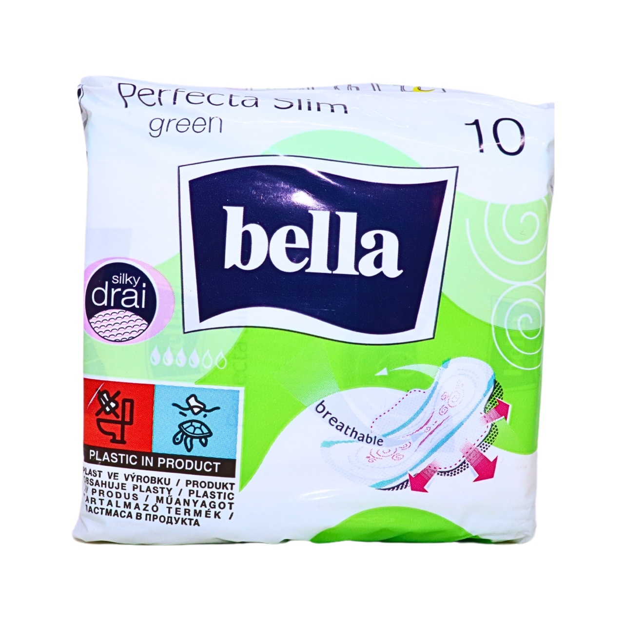 Absorbante Bella Perfecta Slim Green, 10 buc Engros
