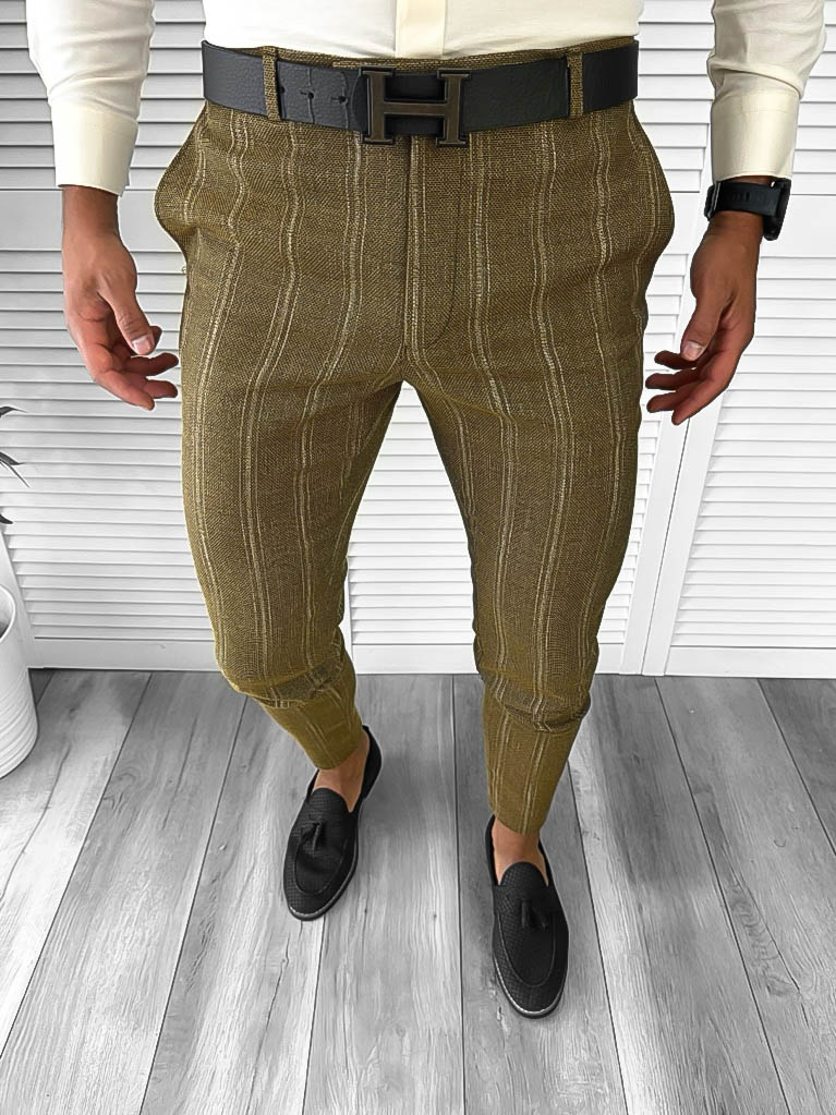 Pantaloni barbati eleganti B1858 B2-5 12-5 E~
