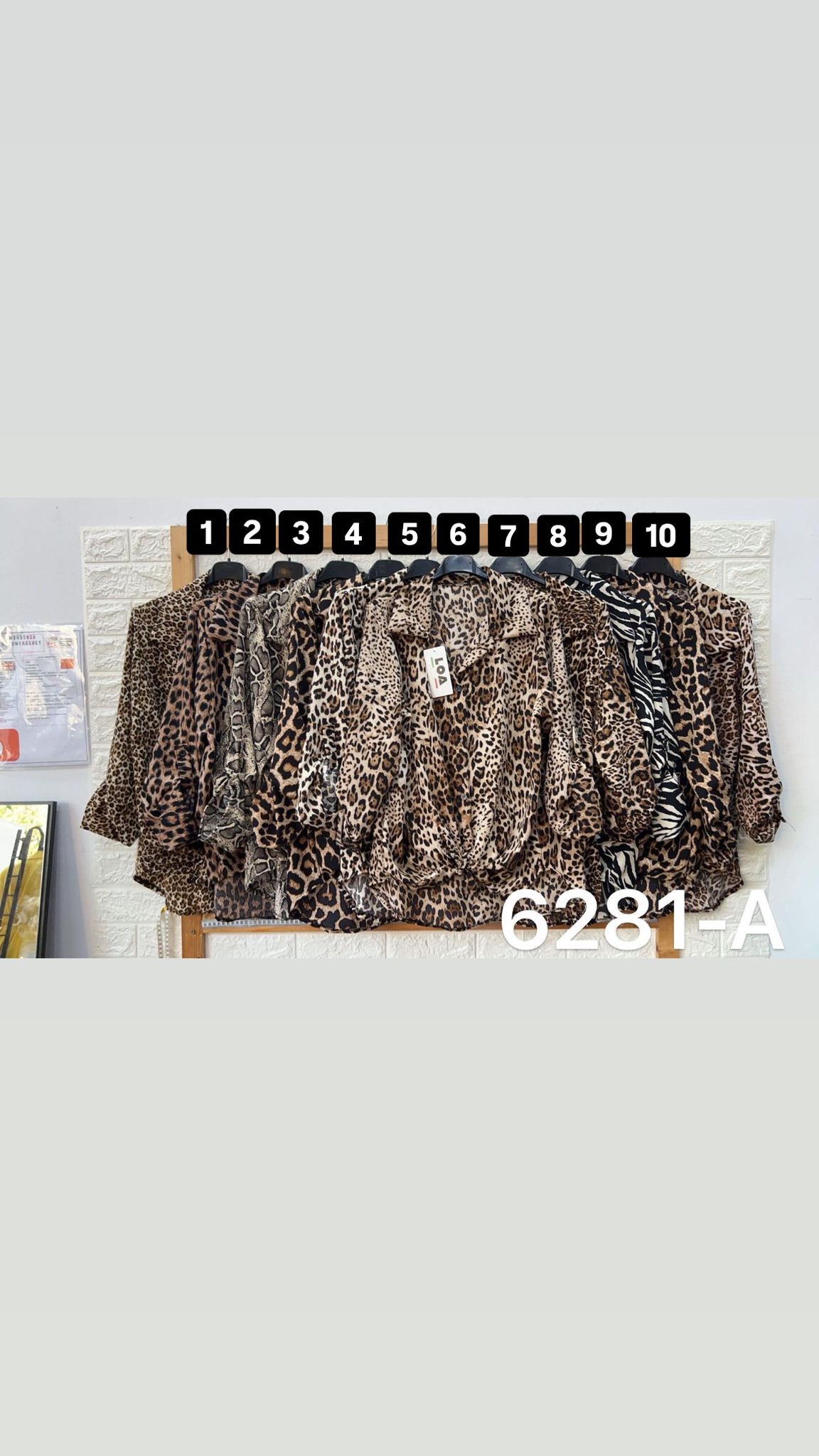 BLUZE DE DAMA CU ANIMAL PRINT