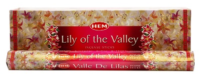 Betisoare parfumate LILY OF THE VALLEY Set 6 buc