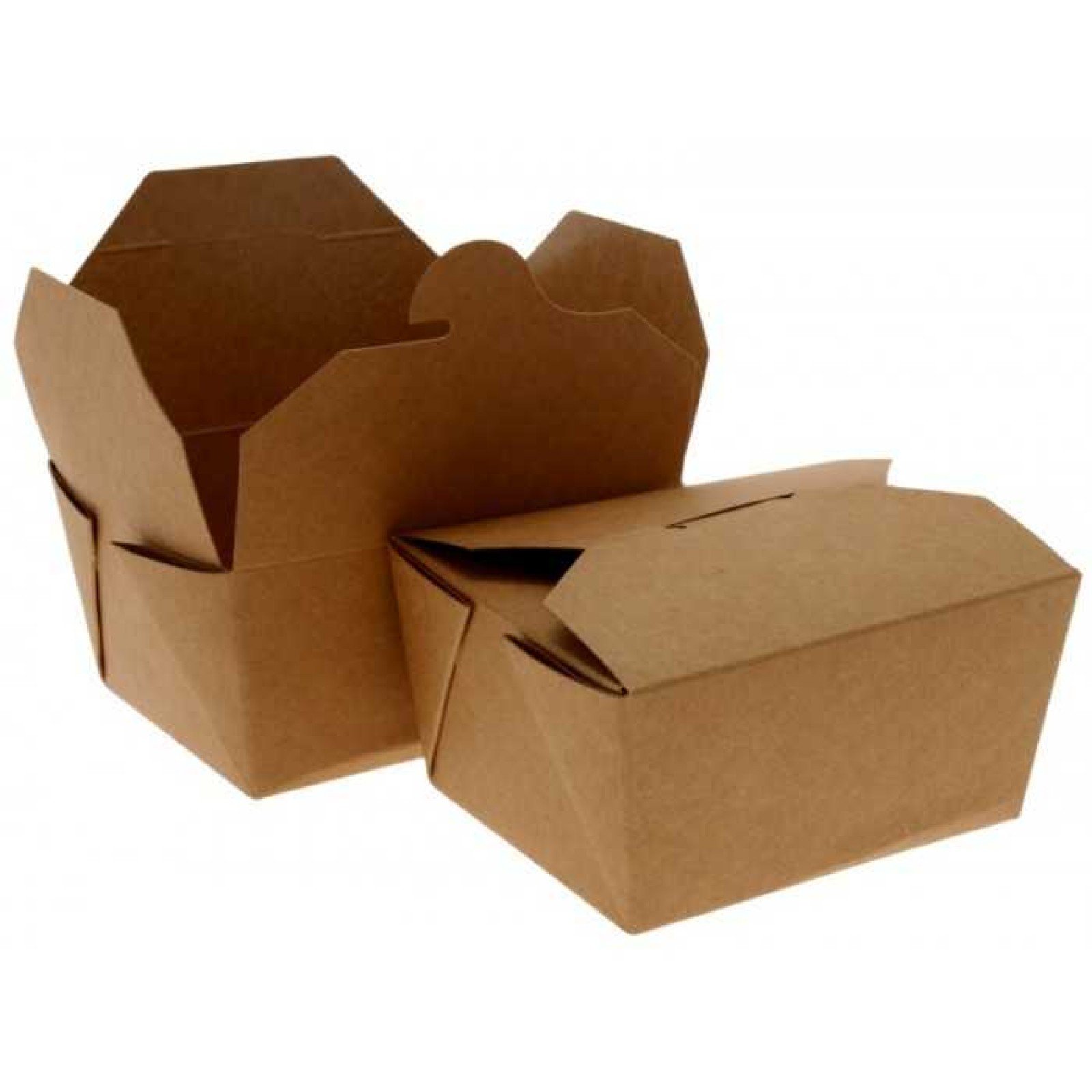 Cutie meniu carton kraft 4 clapete 1400 cc, 50 buc/set Engros