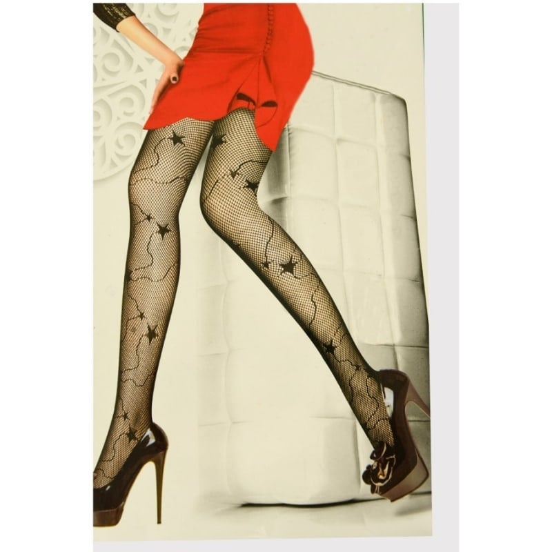 Dres negru cu model pentru dama - cod DN8030