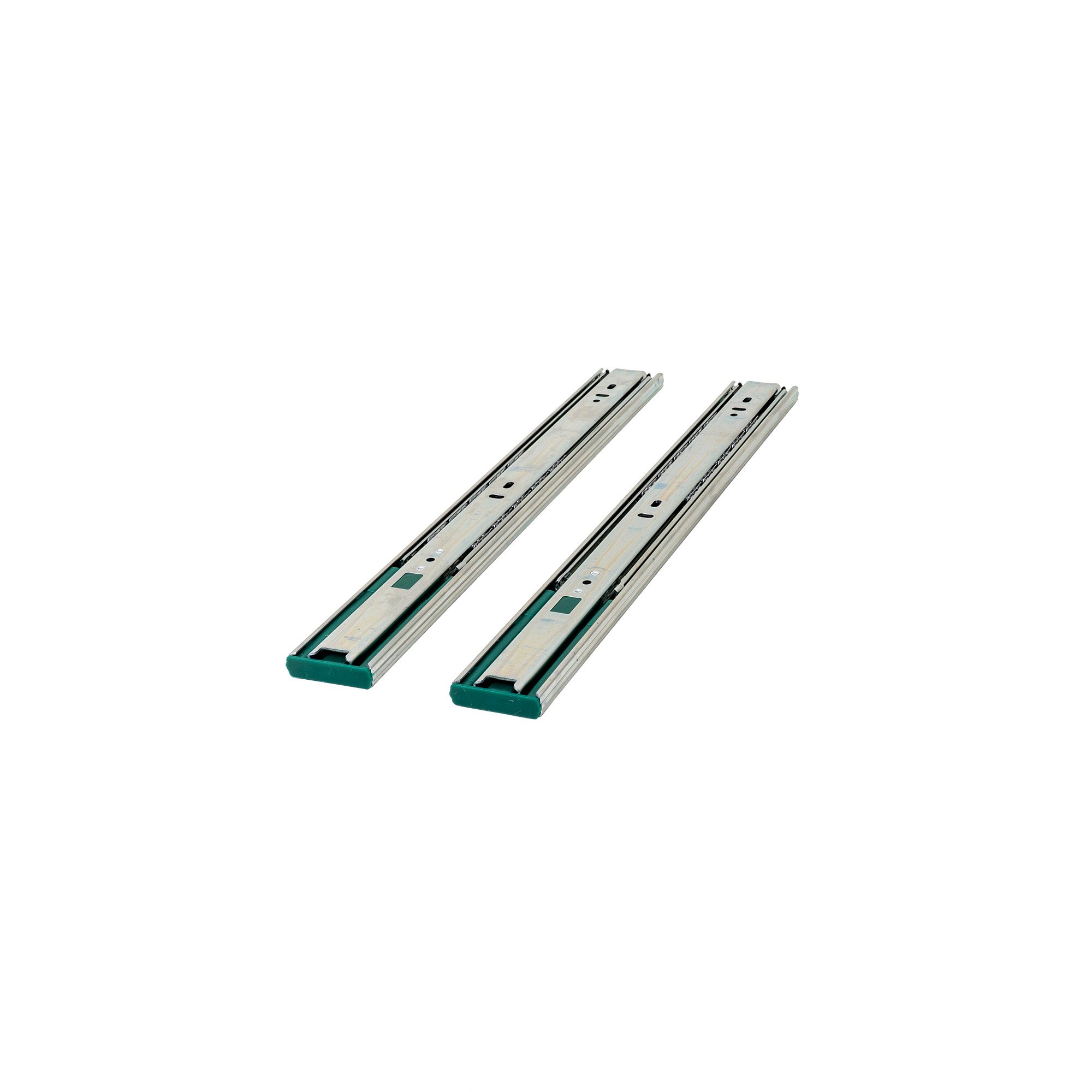 Set 2 glisiere cu bile, lungime 400mm, argintiu Z-TOOLS / PK-L-H45-400-B Engros