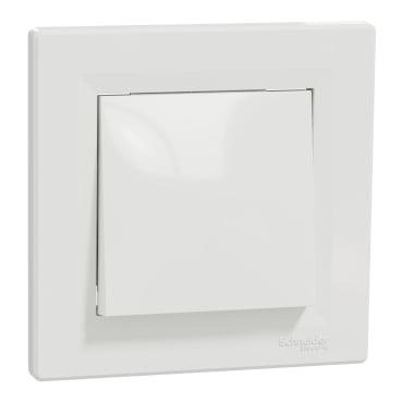 Intreruparor simplu fara suruburi, alb Schneider Asfora EPH0100121 / EXT 10653 Engros