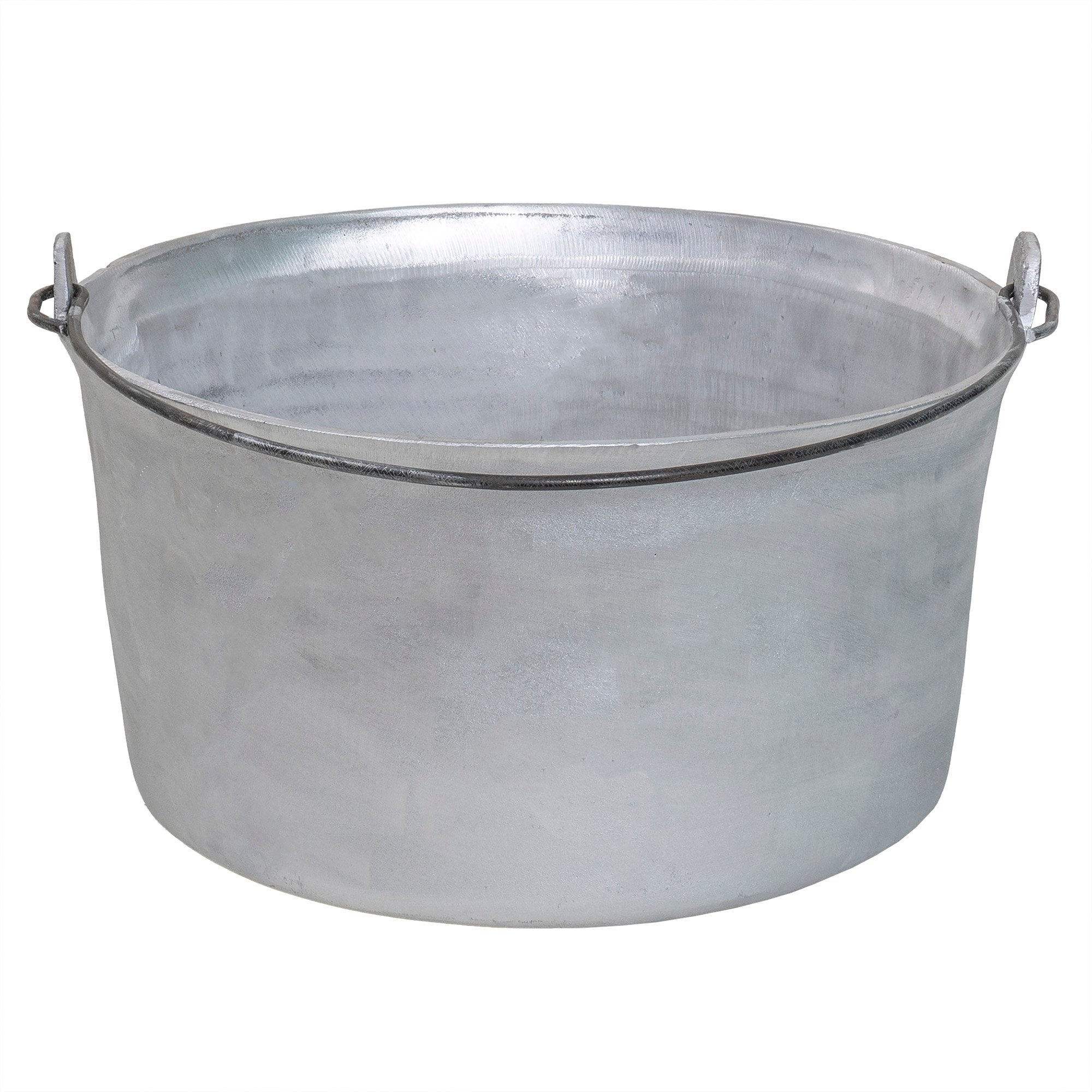 Ceaun tuci aluminiu alimentar, capacitate 25L, fund drept / EXT 8036_1 Engros