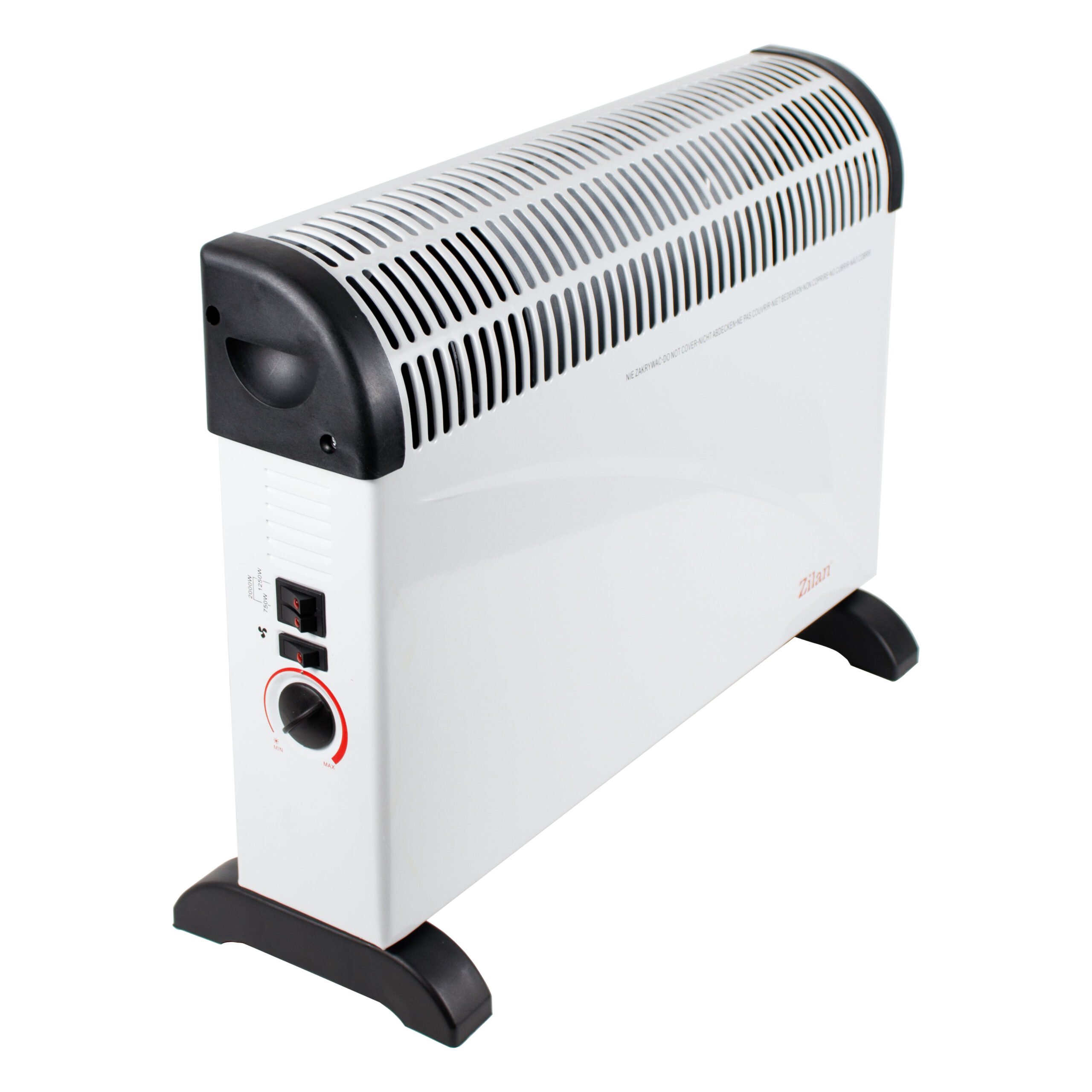Convector electric TURBO 2000W, Aeroterma, Termostat reglabil, Alb / ZLN 6850 Engros