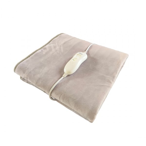 Patura electrica Zilan, dimensiuni 150x80cm, putere 60w, 3 trepte de incalzire, gri / ZLN 8498
