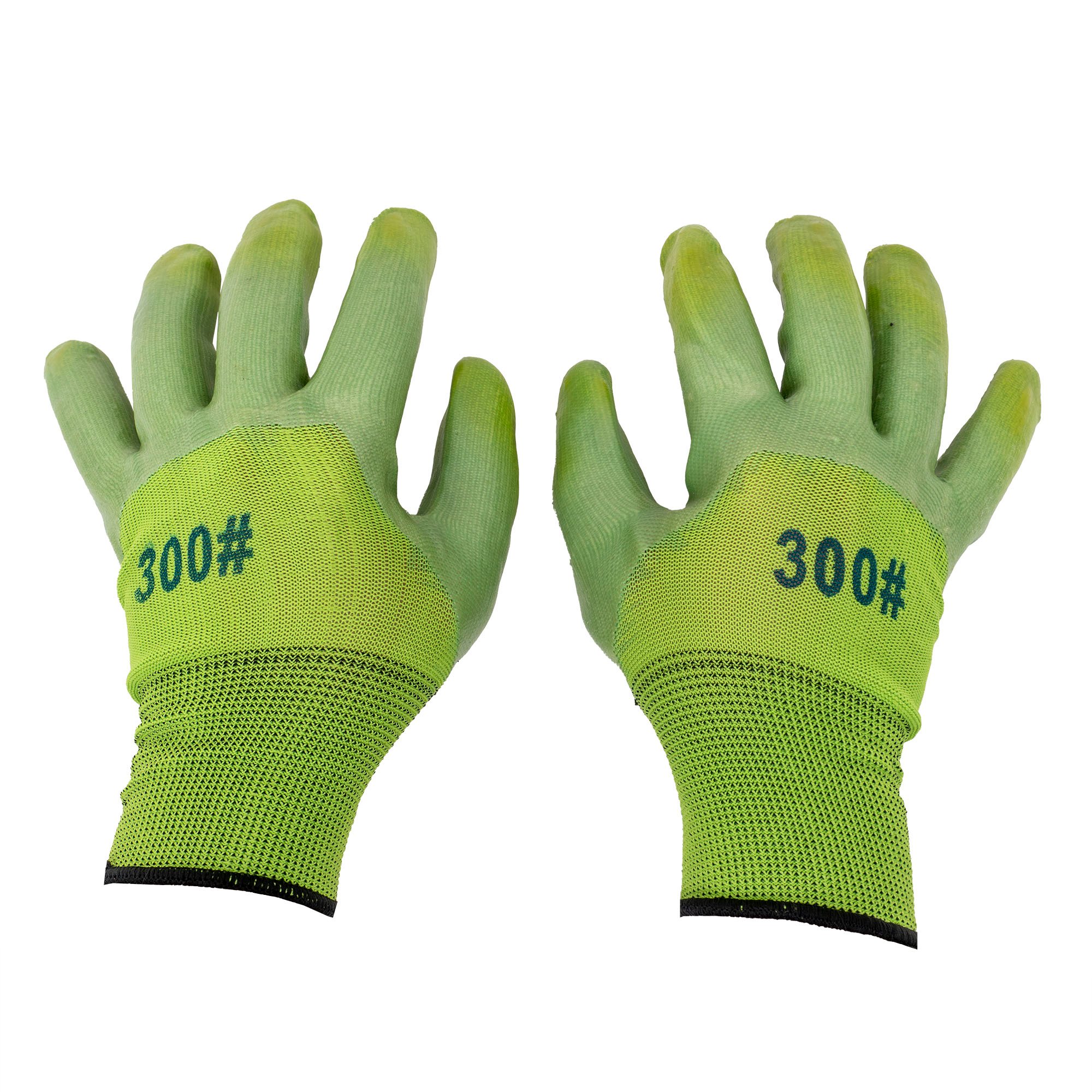 Set 12 buc manusi tricotate cu strat protector din latex / 4246_1 Engros