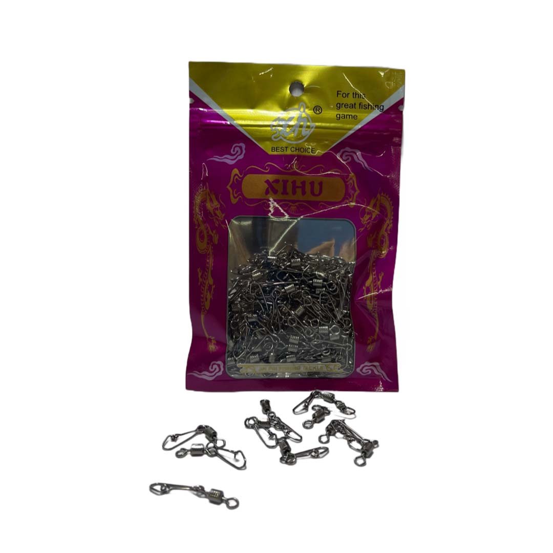 Agrafa cu vartej nr 2,  100 bucati /plic, Dual Fish Engros