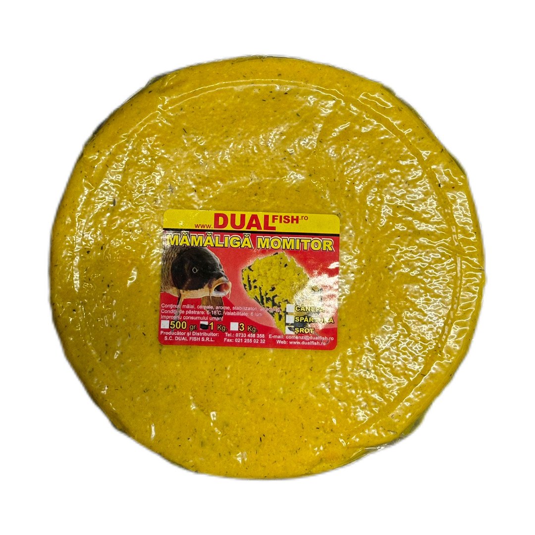 Mamaliga Momitor, aroma NATUR, 1 kg, Dual Fish Engros