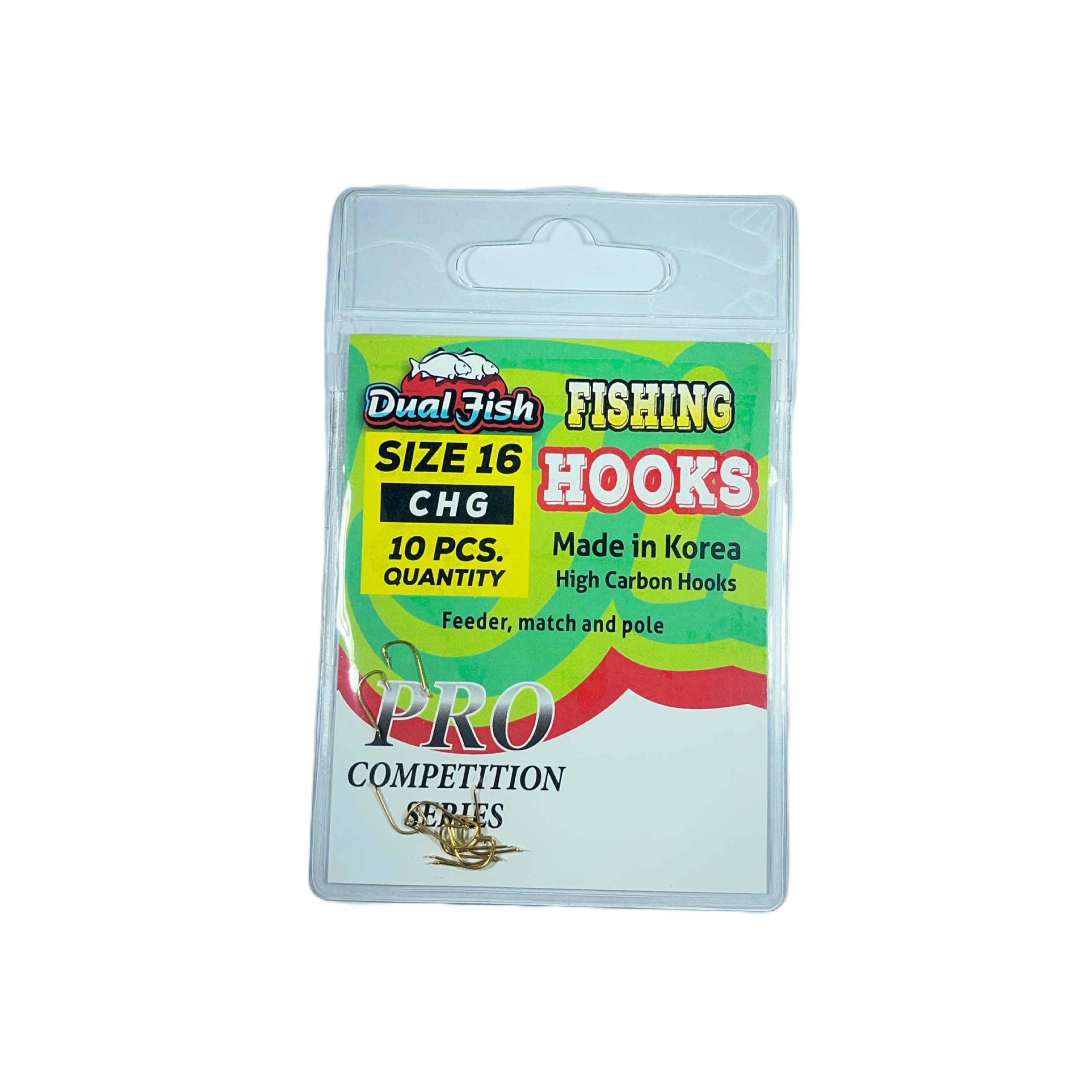 Carlige NR 16, COD CHG, 10 bucati /plic, Dual Fish Engros