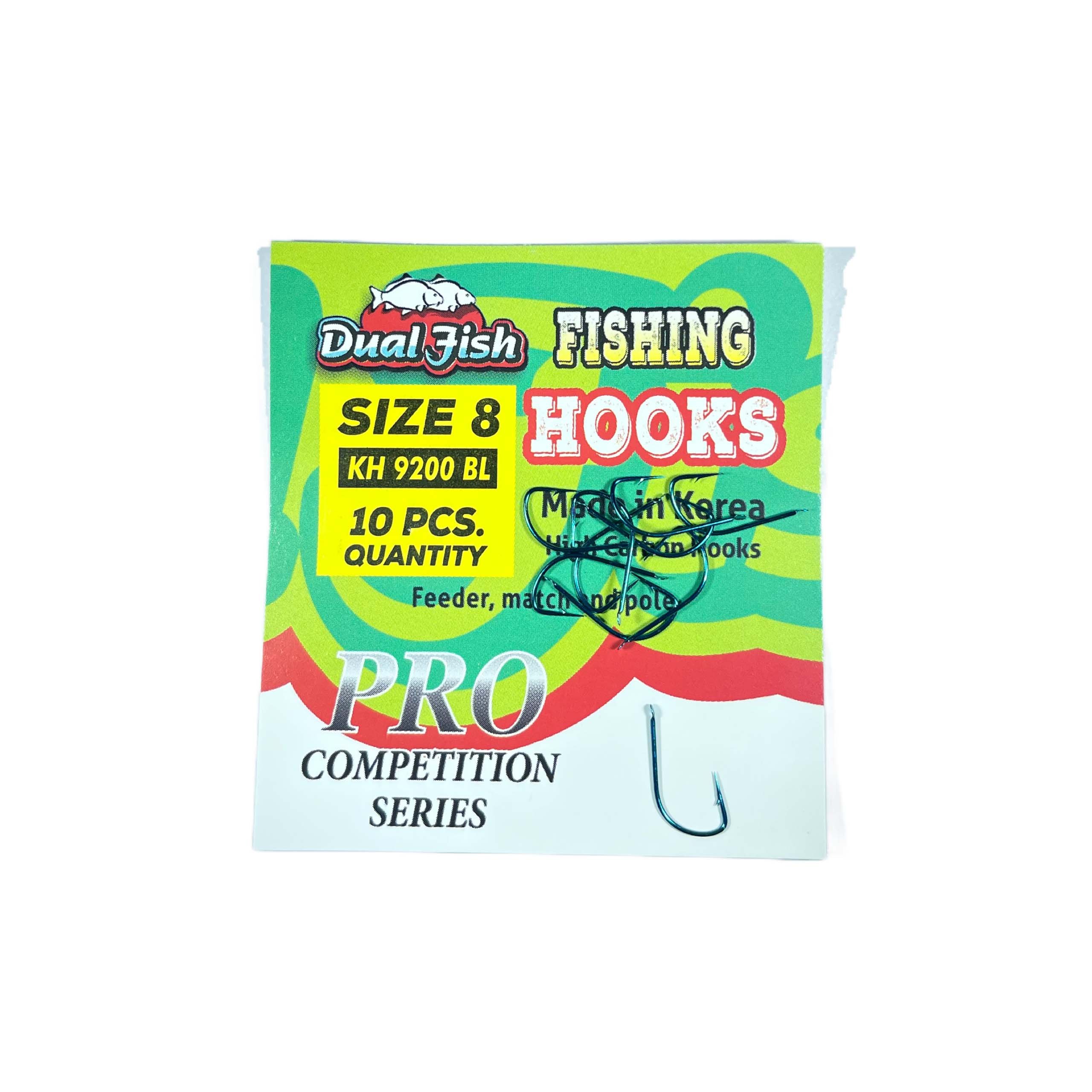 Carlige NR 8, COD 9200 BL, 10 bucati /plic, Dual Fish Engros