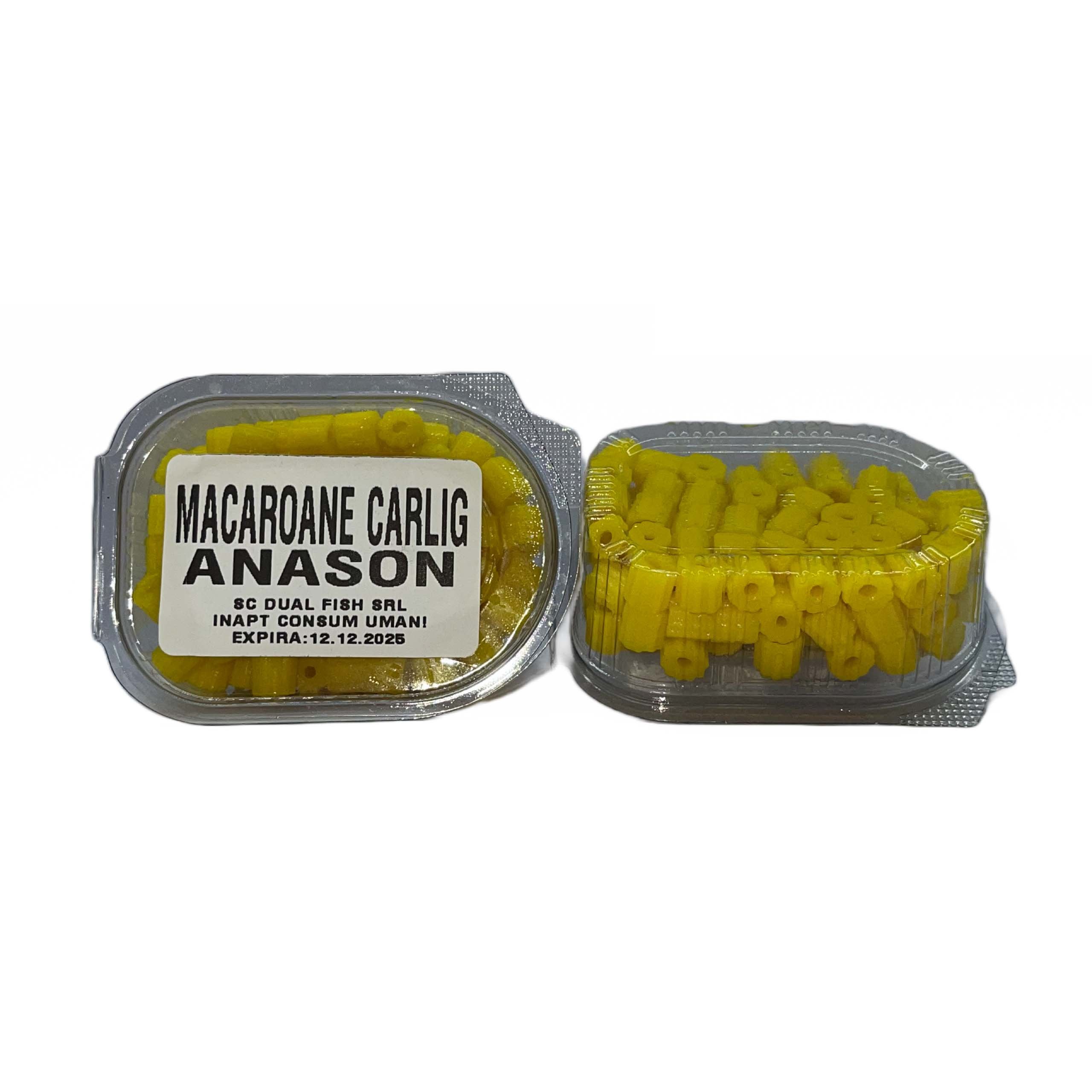 Macaroane Carlig, aroma de ANASON, 30 gr, Dual Fish Engros