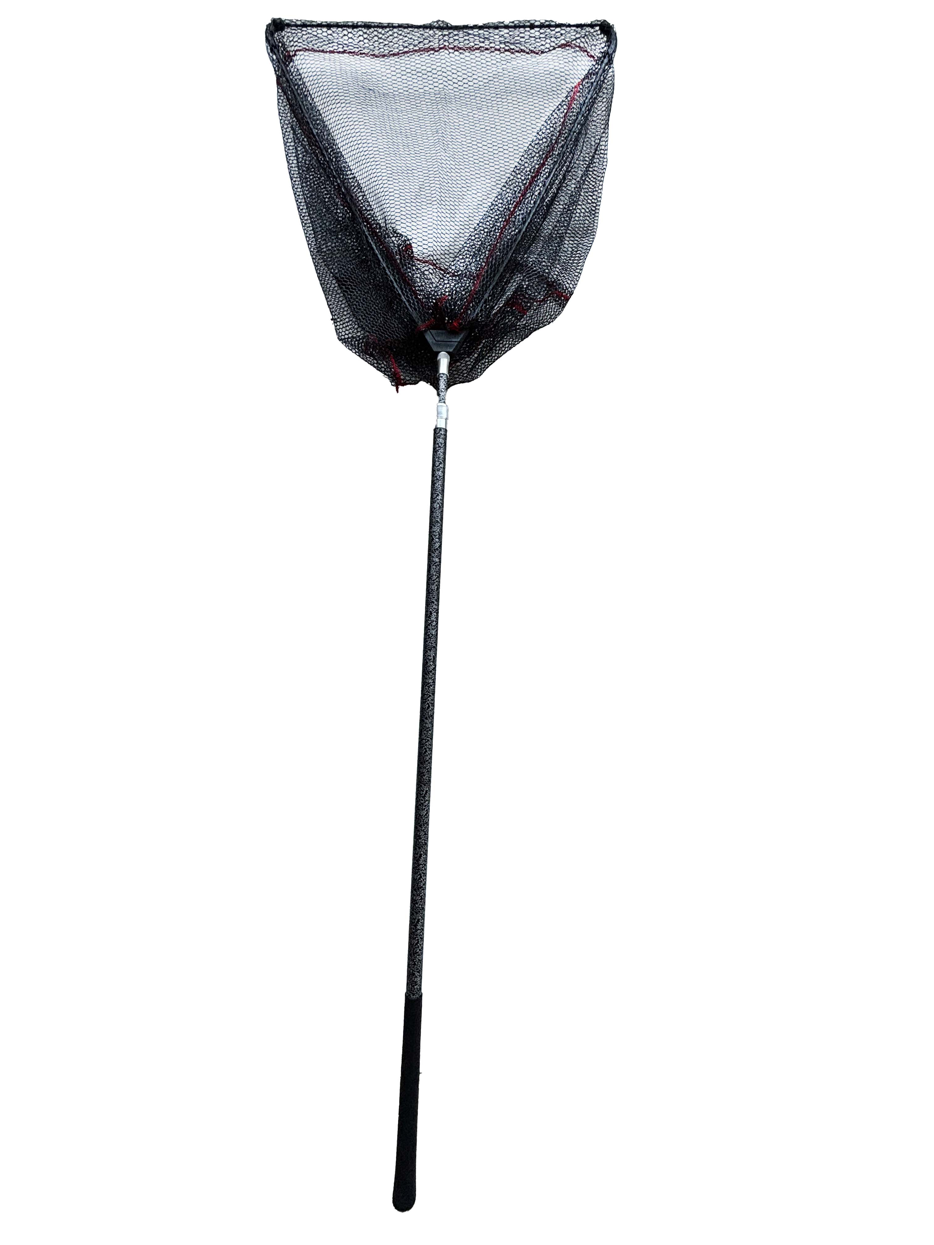 Minciog negru din carbon, plasa cauciucată, deschidere 60cm,Dual Fish Engros