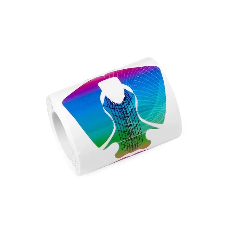 Set 100 sabloane unghii YC-20 Rainbow, Sela