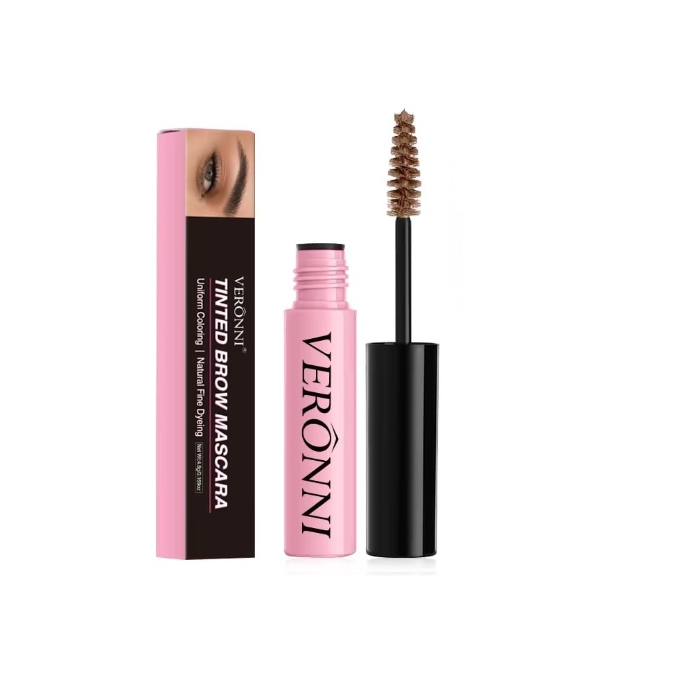 Mascara pentru sprancene Veronni, maro 01, 6ml engross