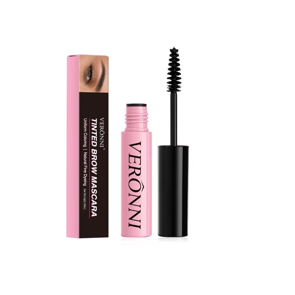 Mascara pentru sprancene Veronni, negru 03, 6ml engross
