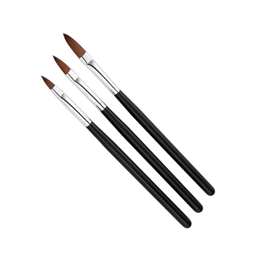 Set 3 Pensule Unghii Speciale Manichiura Acryl, Sela