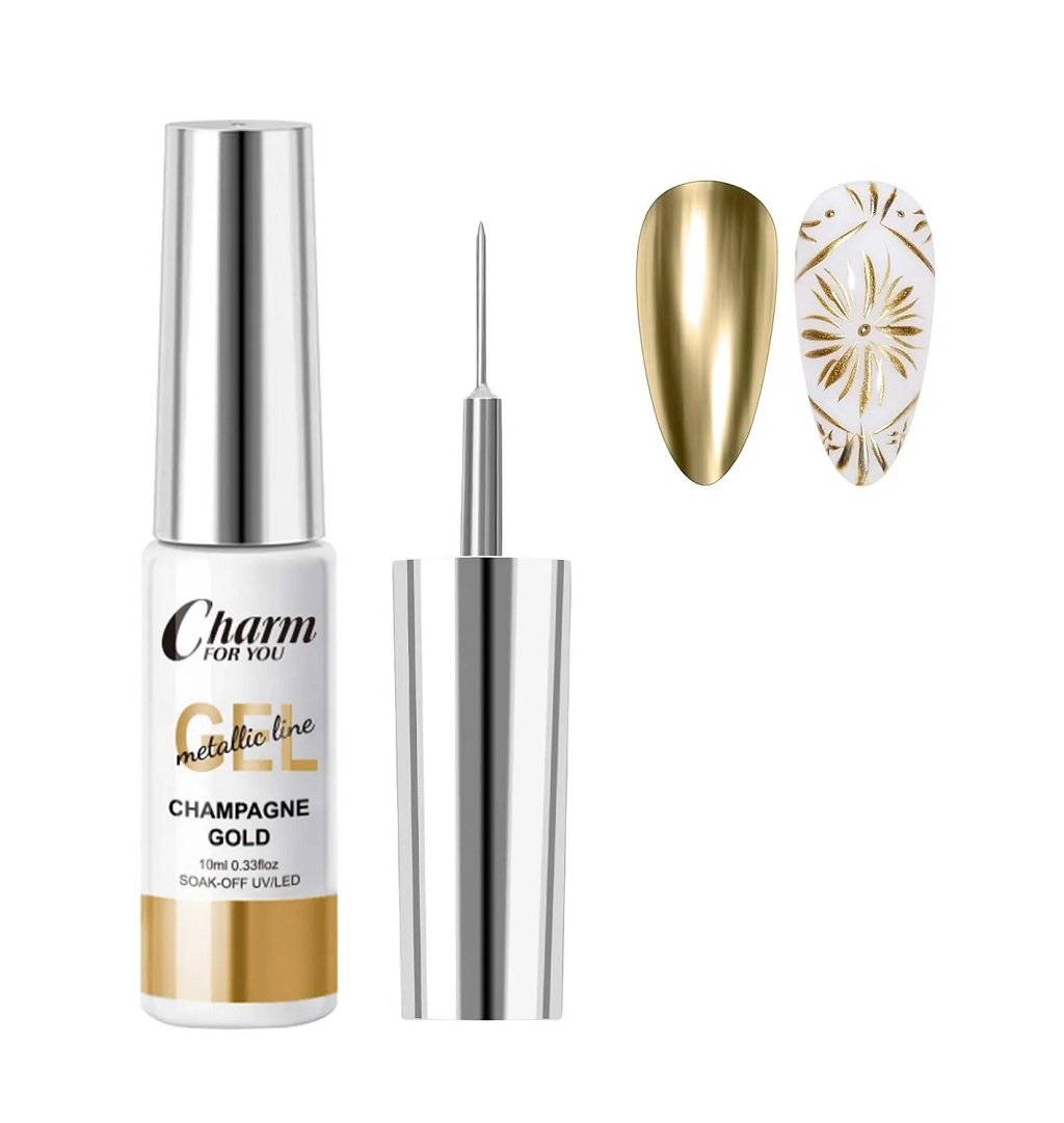 Gel UV Liner Charm for You Champagne Gold 10ml engross
