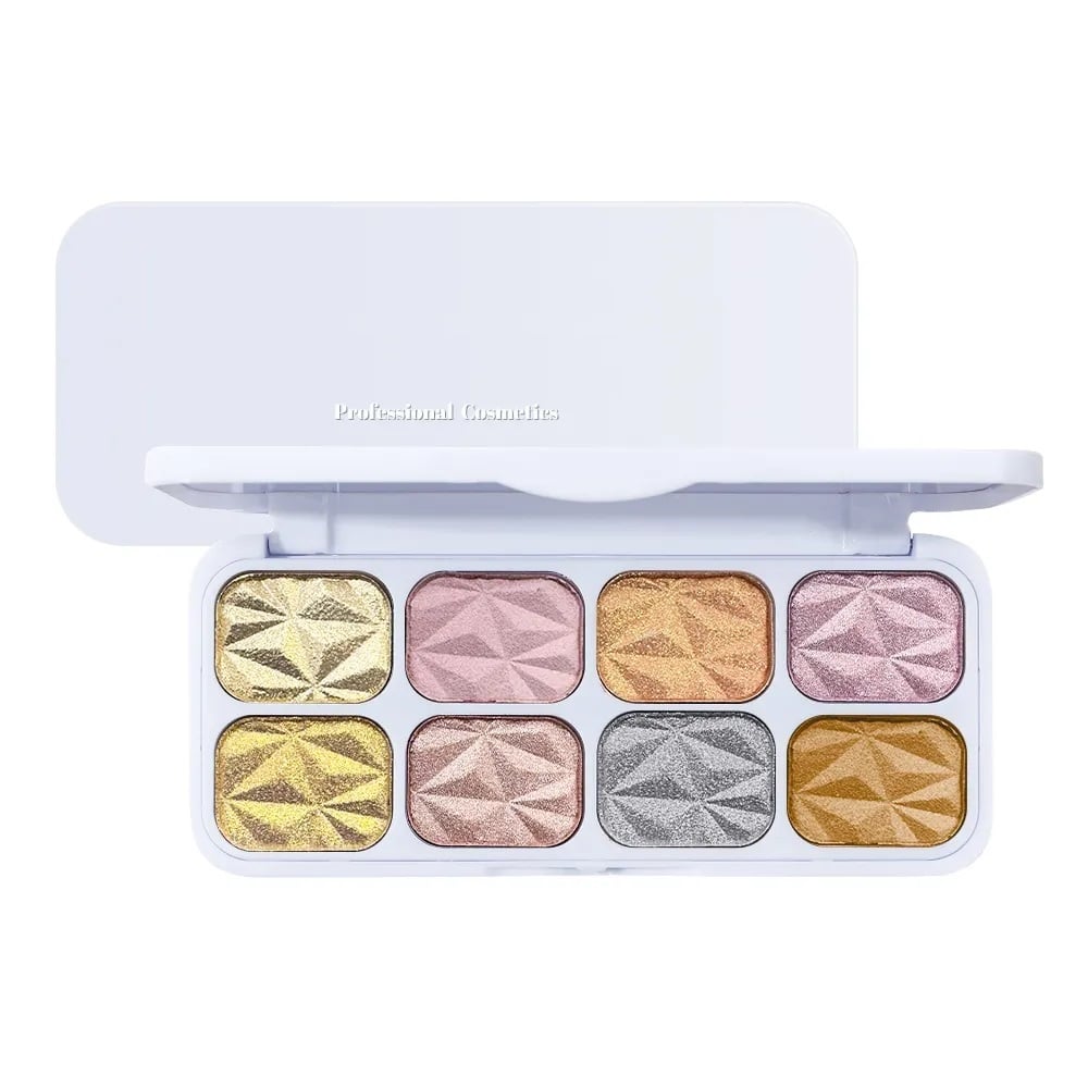Paletă Iluminatoare Metalică Highlighter Sela LuxeGlow engross