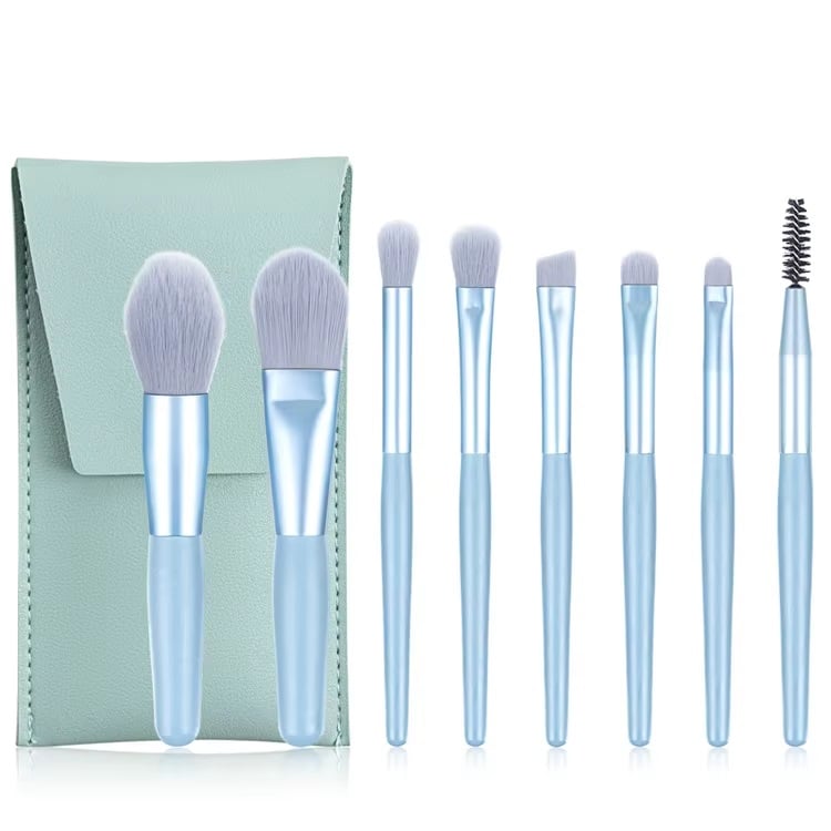 Set 8 pensule make-up, Sela Glam Touch, blue engross