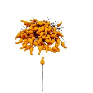 Dovleac polistiren  ornament 100/set  6 cm engros