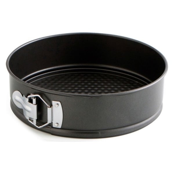 Formă de tort detașabilă Quid Sweet Grey Negru Metal 22 CM