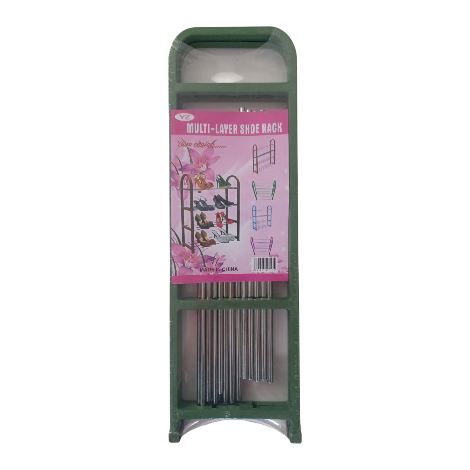Suport Modular pentru Încălțăminte Verde 60x43cm