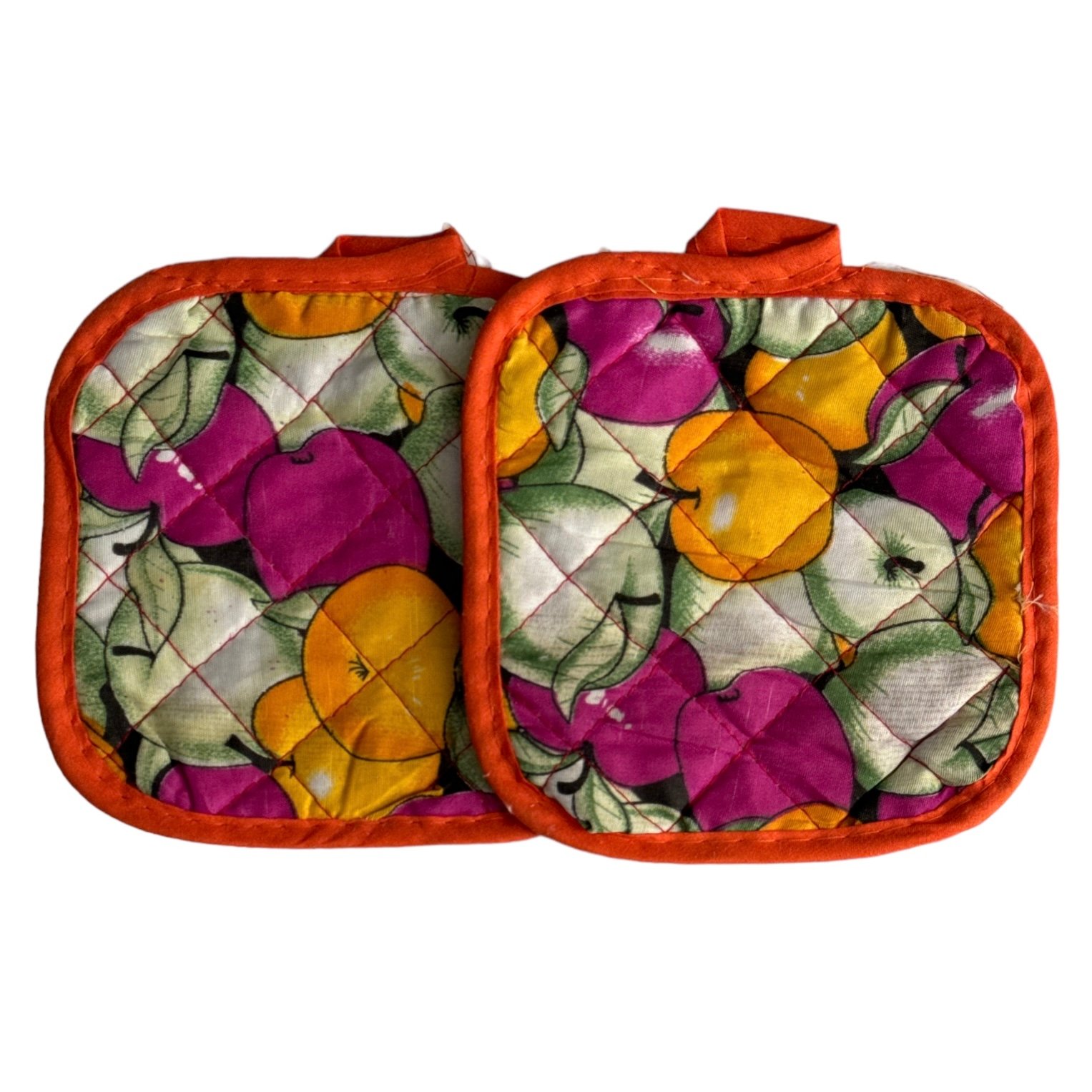 Suport textil pentru vase 2/set ,model mixt ,16x16cm