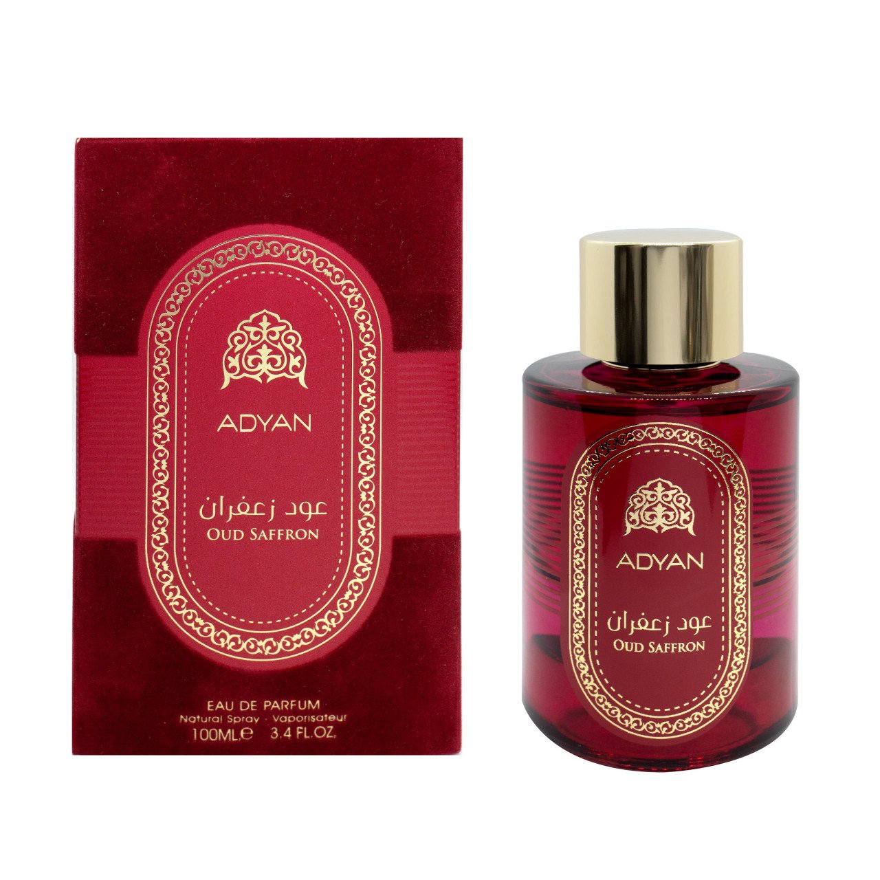 Apă de parfum Adyan, OUD SAFFRON, unisex, 100ml Engros