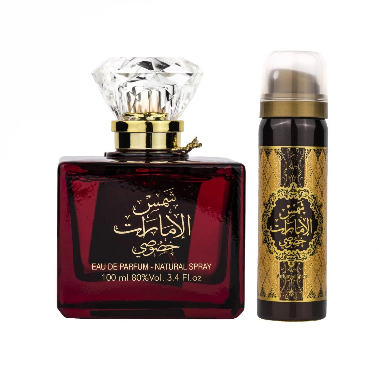 Set Shams Al Emarat Khususi apa de parfum 100 ml si deodorant cadou 50 ml, femei Engros