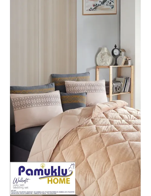 Set pentru pat crem