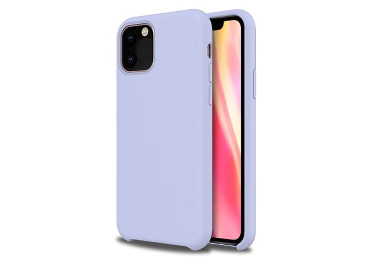 Husa protectie, Silicon, Compatibila cu iPhone 12 Pro Max, Lila Engros