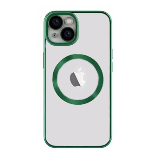 Husa Luxury, Magsafe, Full cover, Compatibila cu iPhone 14, Wireless Charging, Verde Engros