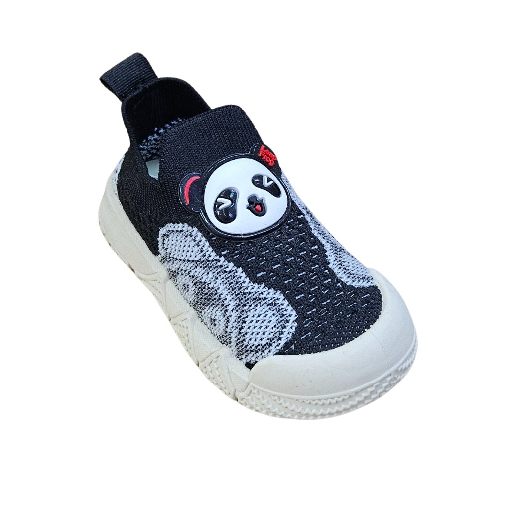Espadrile pentru Copii, Fete si Baieti, Engross, 6/set, marimi 21-26,  Material textil, Talpa Usoara, model Ursuleti, Negru