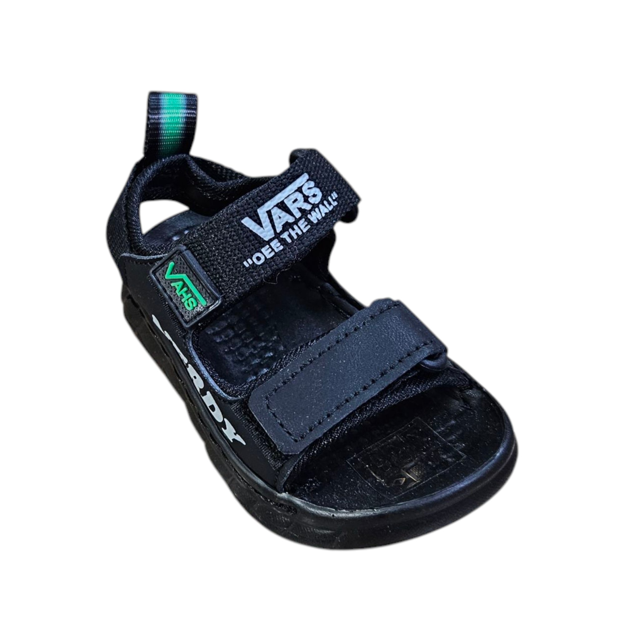 Sandale pentru Copii- Baieti, inchidere cu Arici, Talpa cusuta, usoara de spuma, Engross, 6/set, marimi 20-25, Negru
