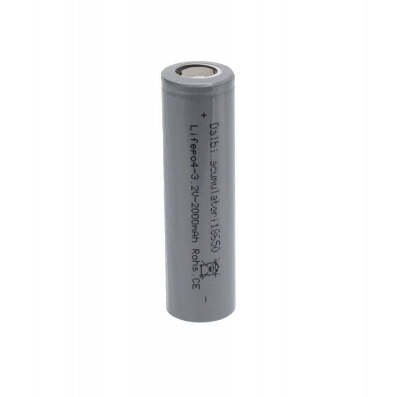 Acumulator LifePo4, Tip 18650, 3.2V, 2000mAh Engros