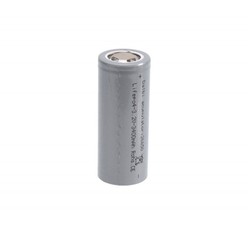 Acumulator LifePo4, Tip 26650, 3.2V, 3400mAh Engros