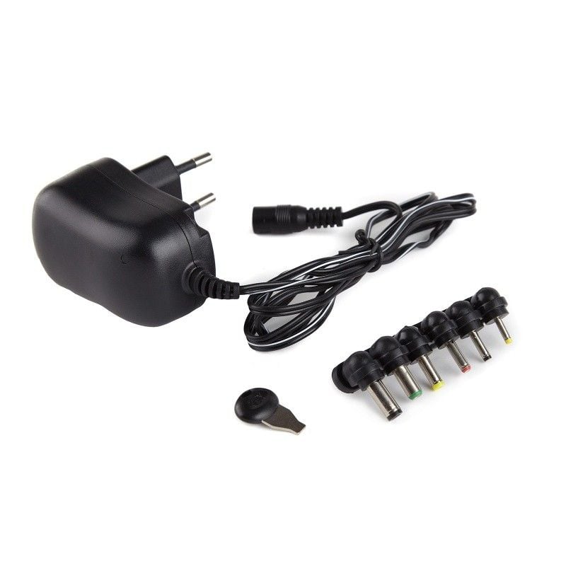 Alimentator stabilizat 220V cu tensiune reglabila 3-12V/1000mah si iesire USB Engros