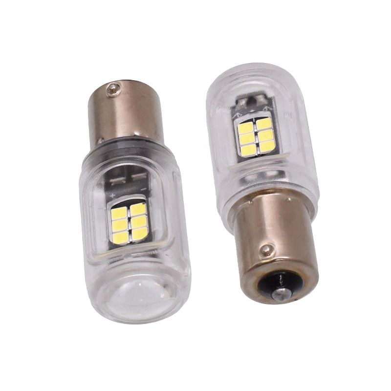 Bec LED Auto, BA15S, Bec de Semnal, Set 2 buc Engros